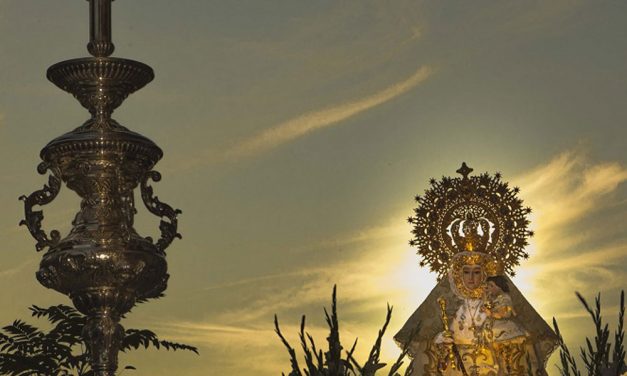 Las andas de la Virgen