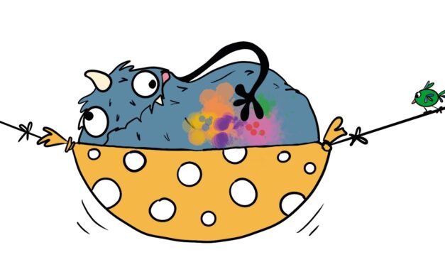 Gulpy, el monstruo glotón… y solidario