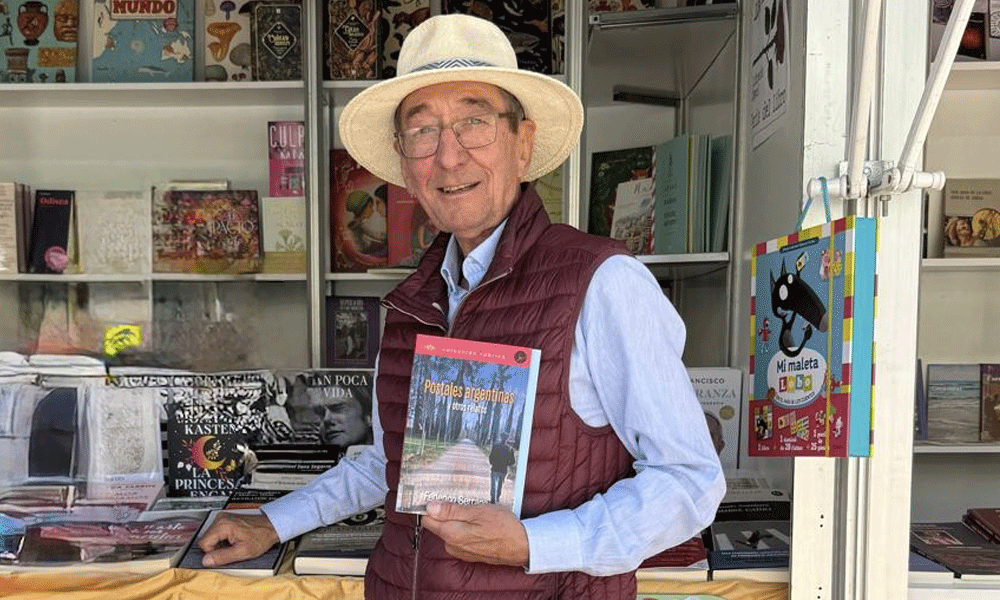 Federico Serrano firma en El Retiro